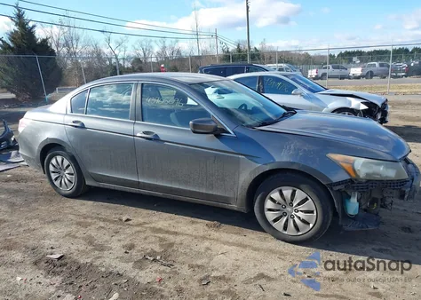 2011 Honda Accord 2.4 Lx from USA, damaged, VIN 1HGCP2F34BA106598